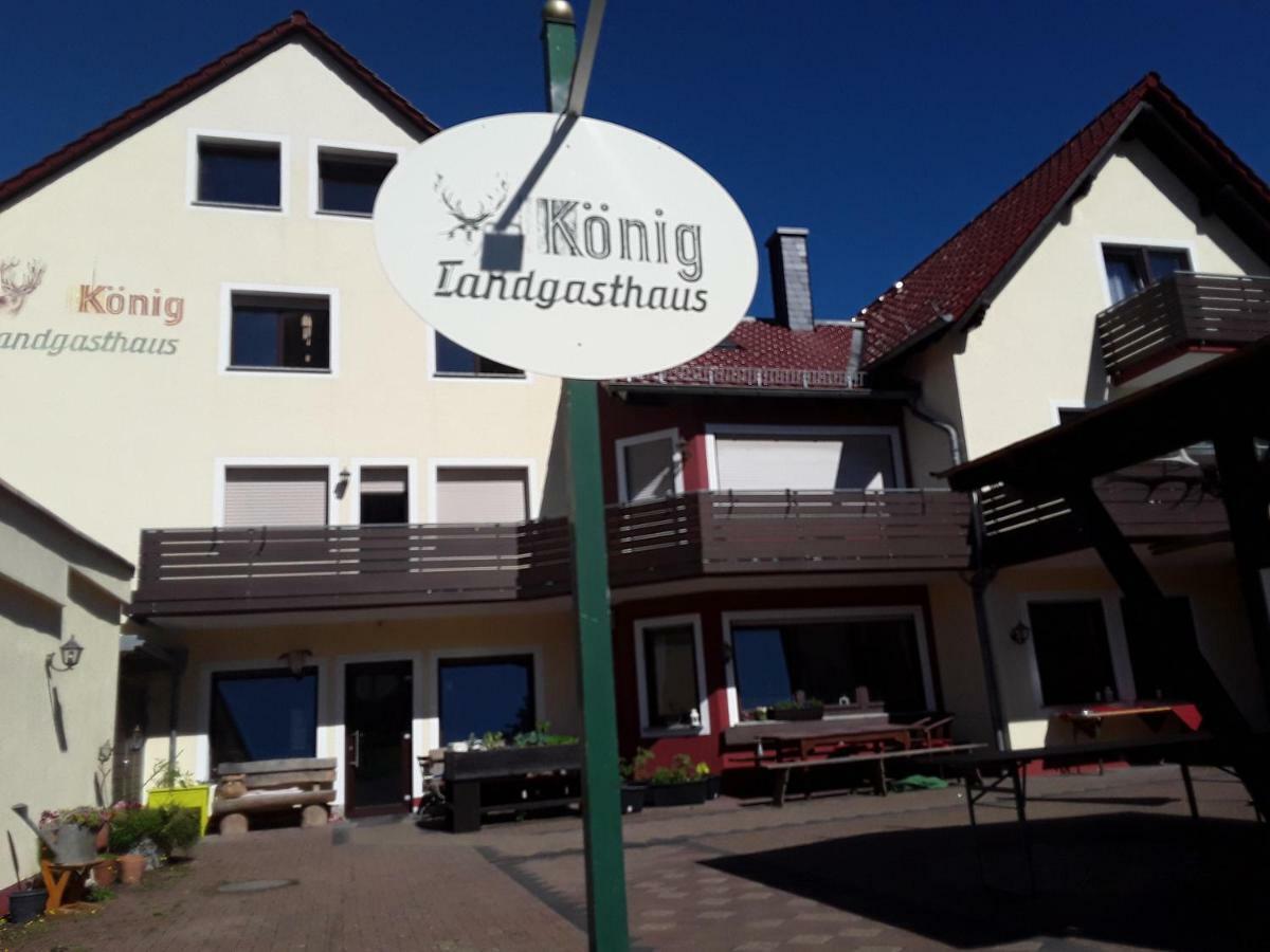 Landgasthaus Konig Stephanshausen Exterior foto